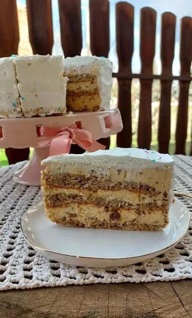 Grčka torta s Plazmom, orasima i dvije čokolade